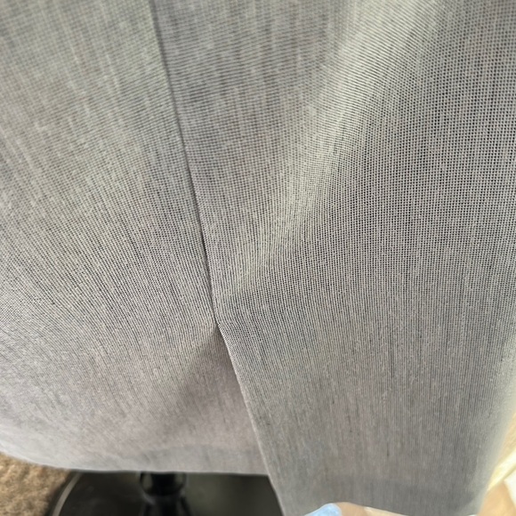 Emily Light Grey/Tan Skirt Suit size 16 - Picture 14 of 16